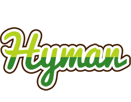 Hyman golfing logo