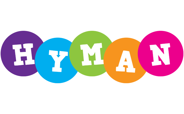 Hyman happy logo