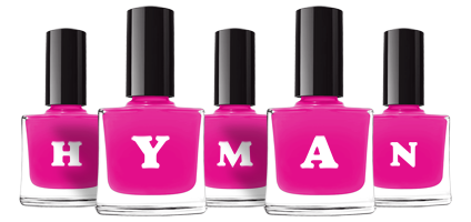 Hyman nails logo