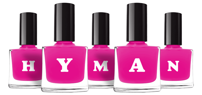 Hyman nails logo