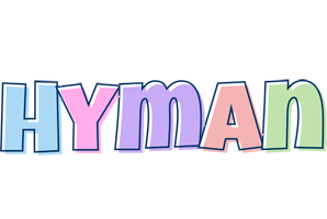 Hyman pastel logo