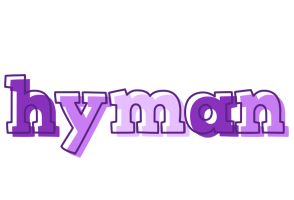 Hyman sensual logo