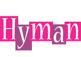 Hyman whine logo