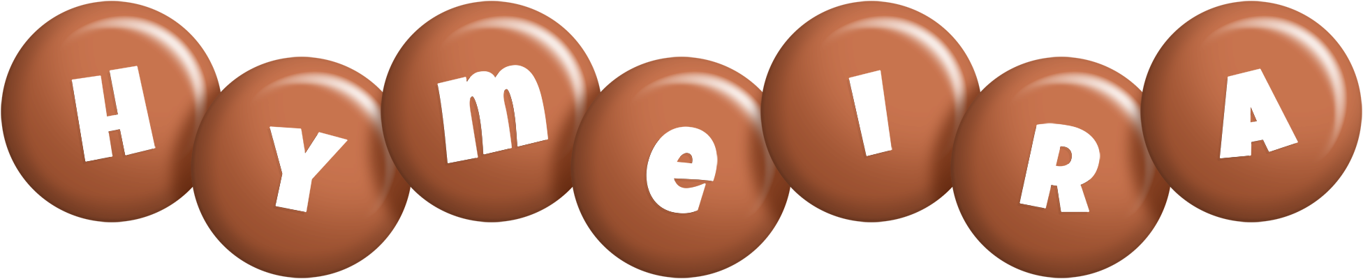 Hymeira candy-brown logo