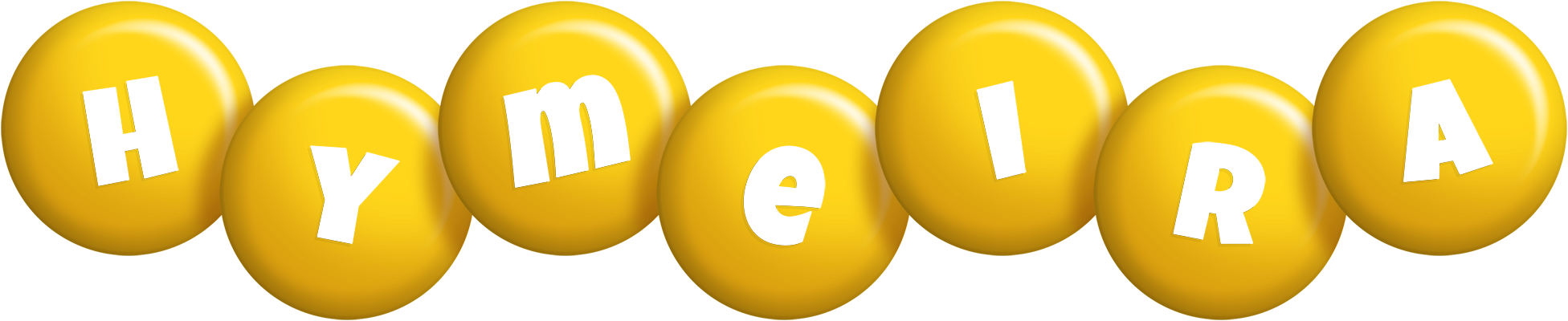 Hymeira candy-yellow logo