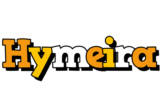 Hymeira cartoon logo