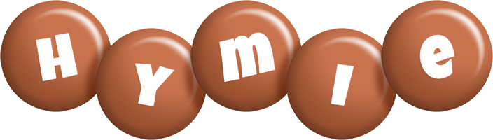 Hymie candy-brown logo