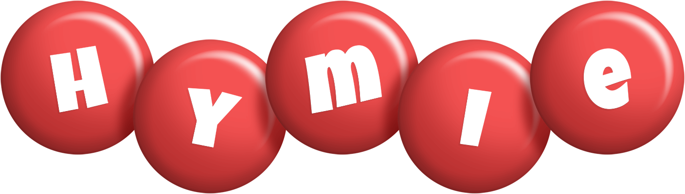 Hymie candy-red logo