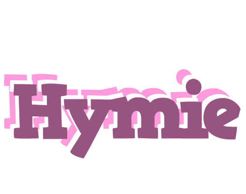 Hymie relaxing logo