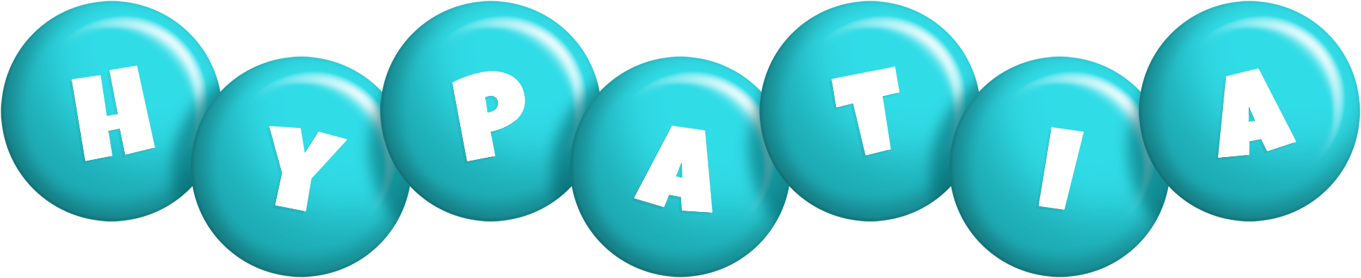 Hypatia candy-azur logo