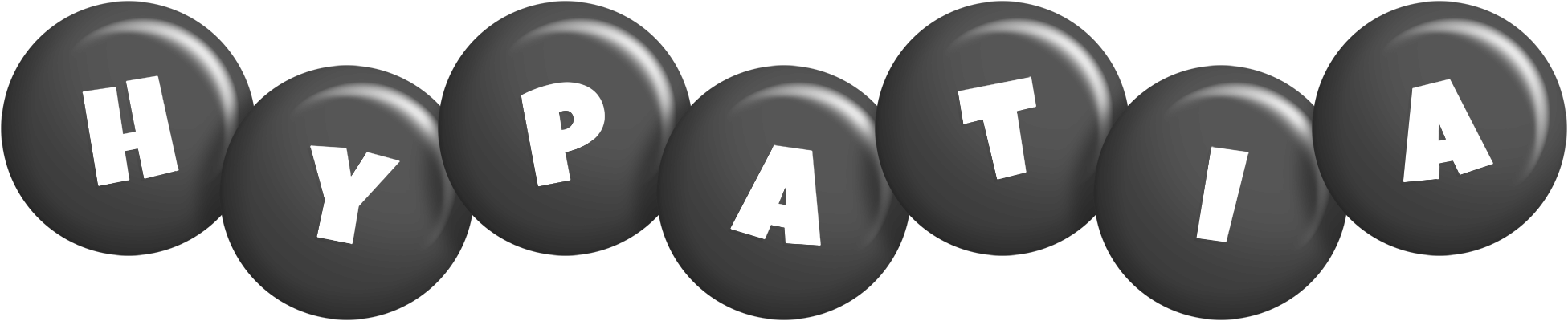 Hypatia candy-black logo