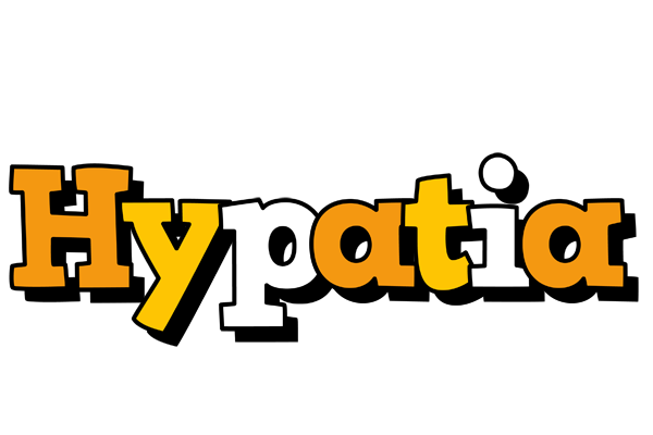 Hypatia cartoon logo