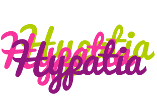 Hypatia flowers logo