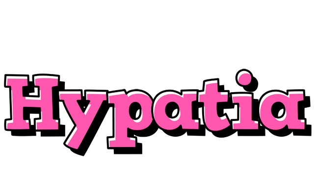 Hypatia girlish logo