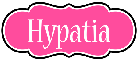 Hypatia invitation logo