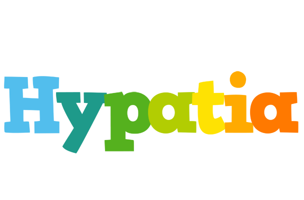 Hypatia rainbows logo