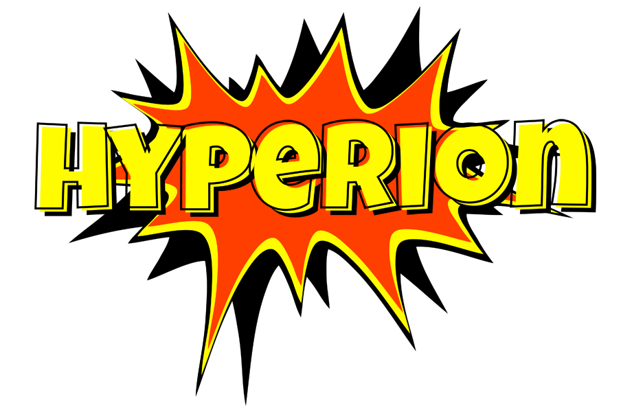 Hyperion bazinga logo