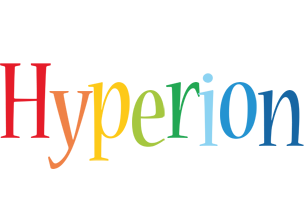 Hyperion birthday logo