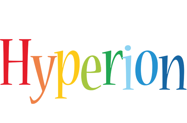 Hyperion birthday logo