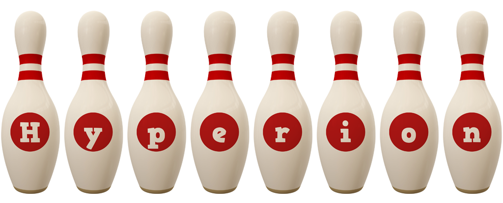 Hyperion bowling-pin logo