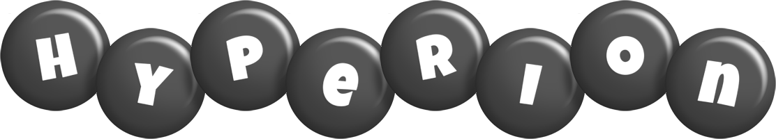 Hyperion candy-black logo
