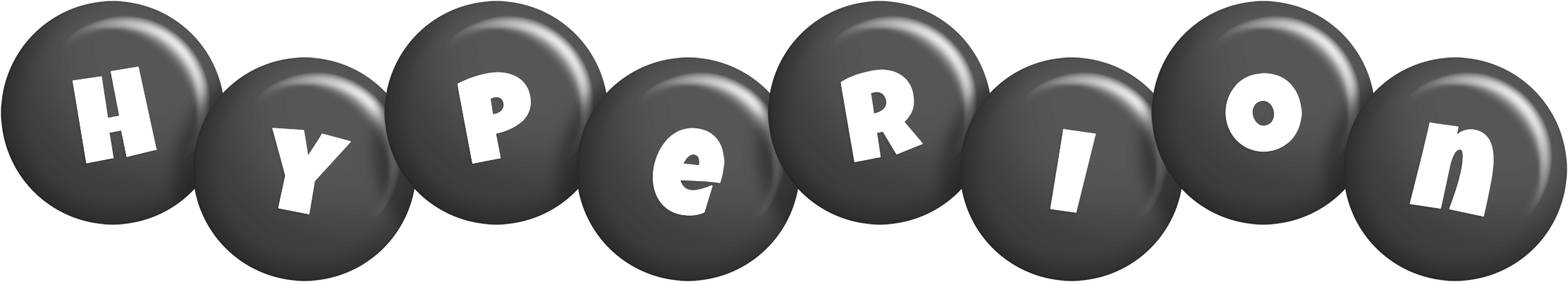 Hyperion candy-black logo