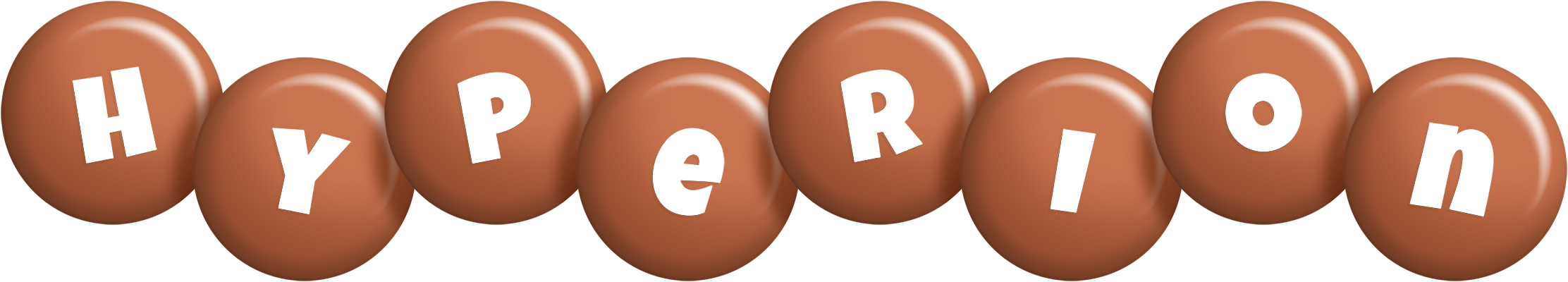 Hyperion candy-brown logo
