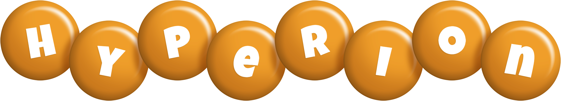 Hyperion candy-orange logo