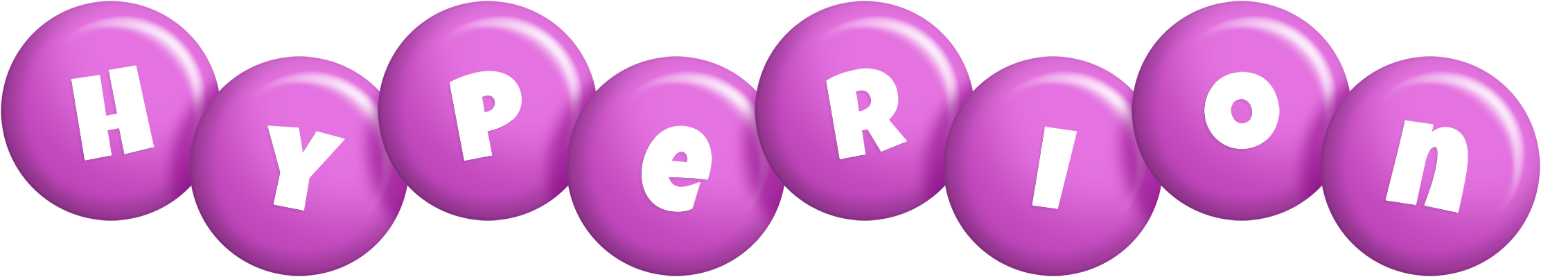 Hyperion candy-purple logo