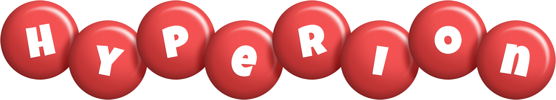 Hyperion candy-red logo