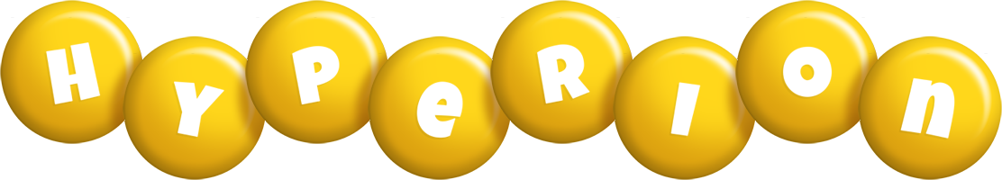 Hyperion candy-yellow logo