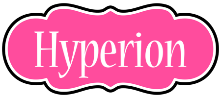 Hyperion invitation logo