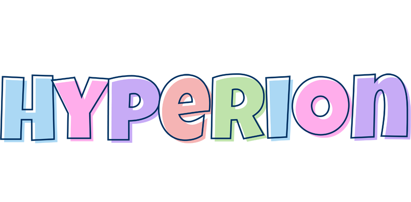 Hyperion pastel logo