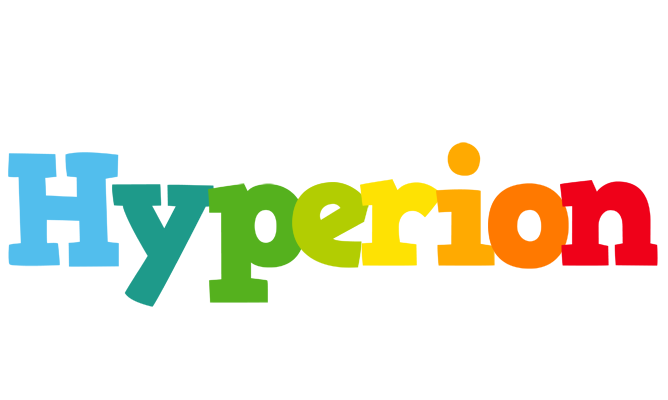 Hyperion rainbows logo