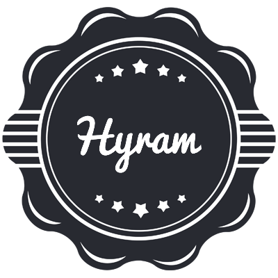 Hyram badge logo