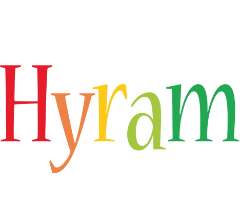 Hyram birthday logo