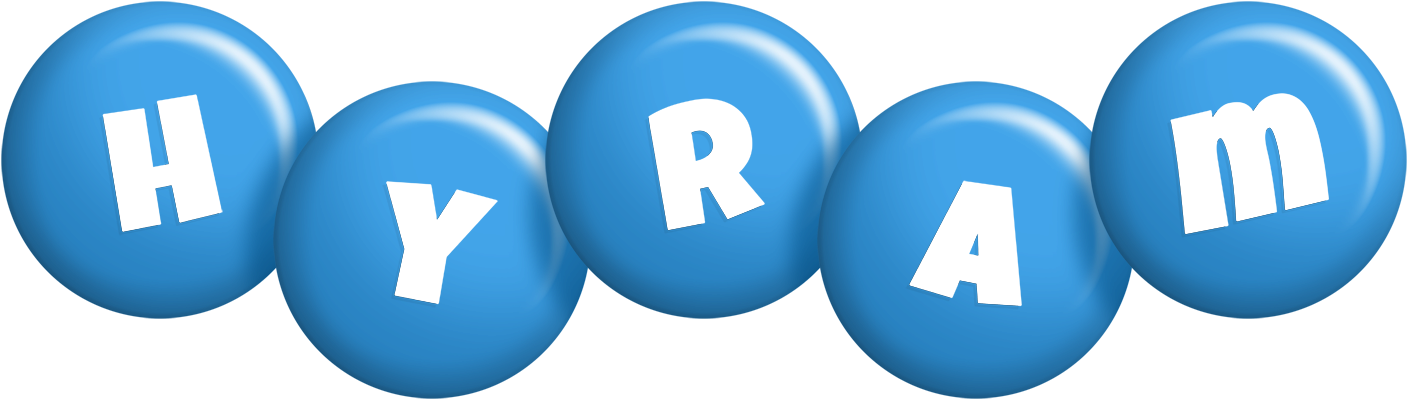 Hyram candy-blue logo
