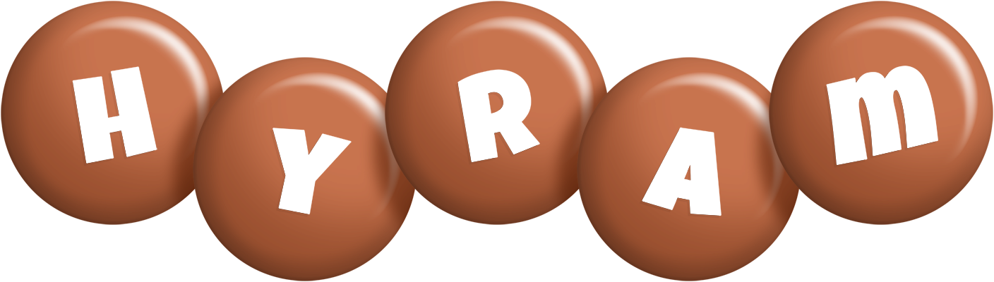 Hyram candy-brown logo