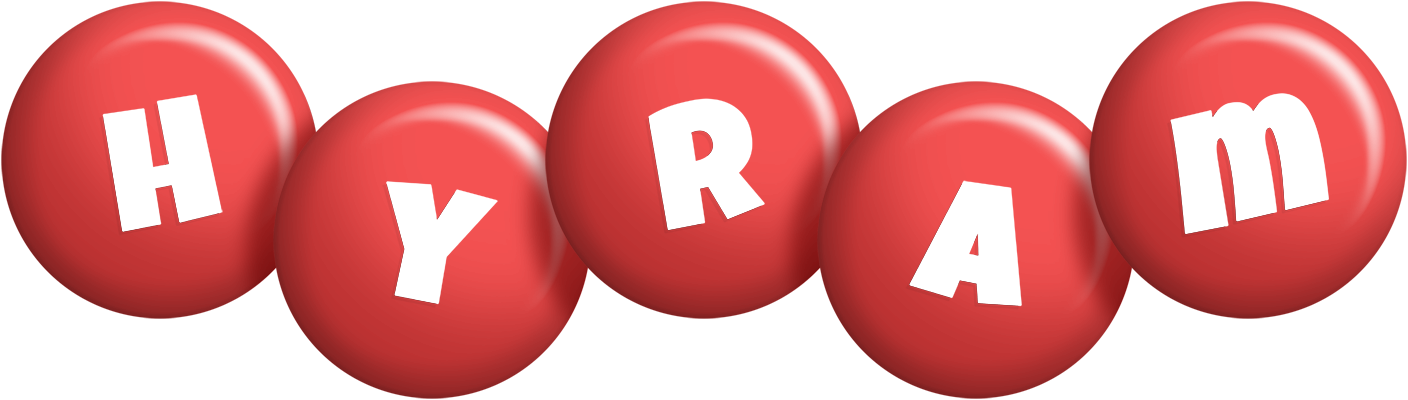 Hyram candy-red logo