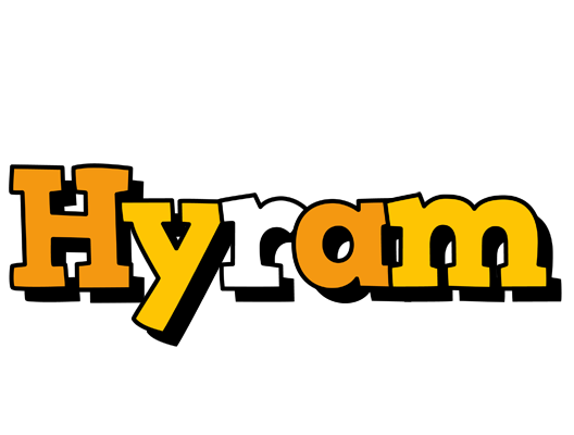 Hyram cartoon logo