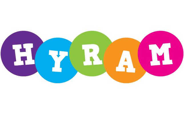 Hyram happy logo
