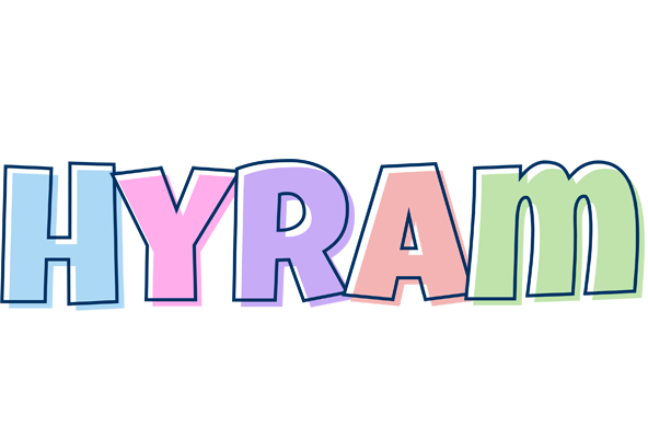 Hyram pastel logo