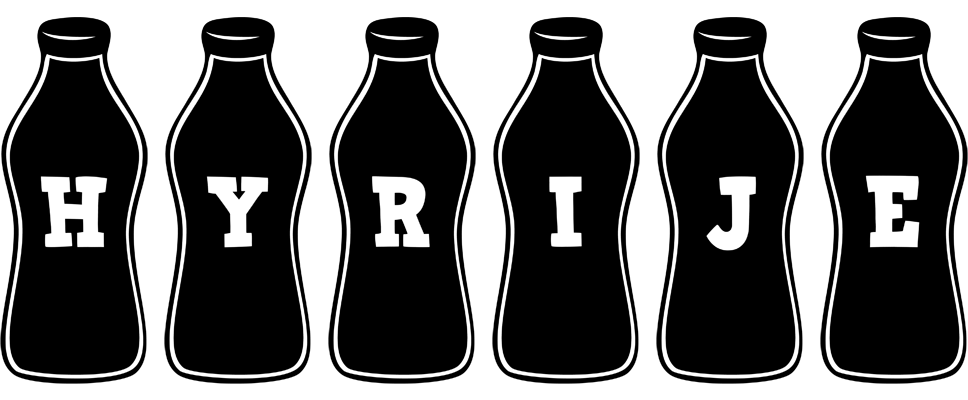 Hyrije bottle logo