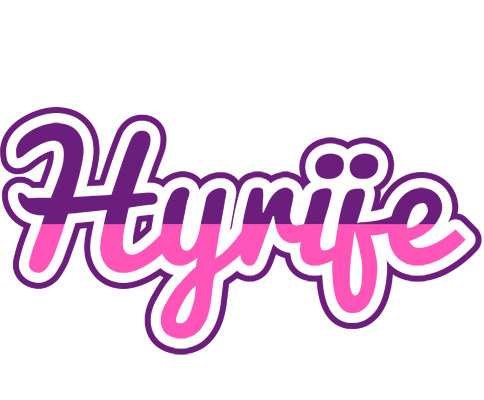 Hyrije cheerful logo