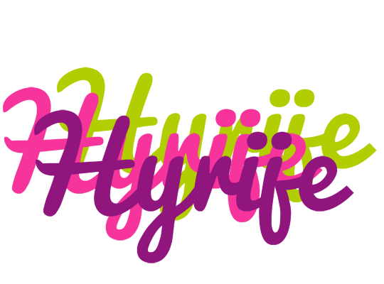Hyrije flowers logo