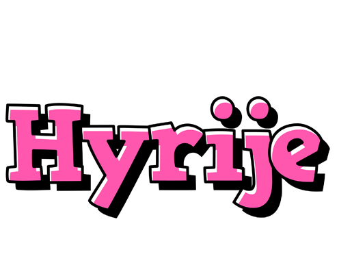 Hyrije girlish logo