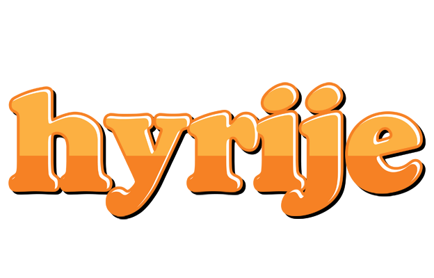 Hyrije orange logo