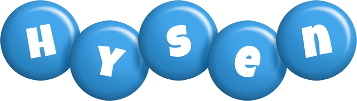 Hysen candy-blue logo
