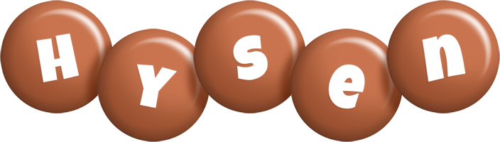 Hysen candy-brown logo