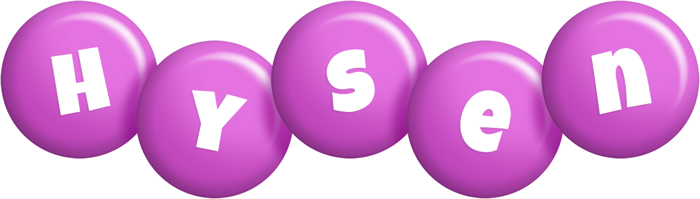 Hysen candy-purple logo